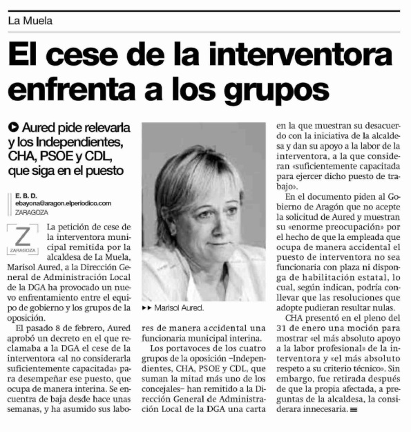 El Periódico de Aragón. 10.05.13